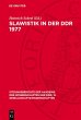 Slawistik in der DDR 1977 (eBook, PDF) - Bild 1