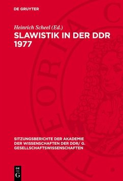 Slawistik in der DDR 1977 (eBook, PDF)