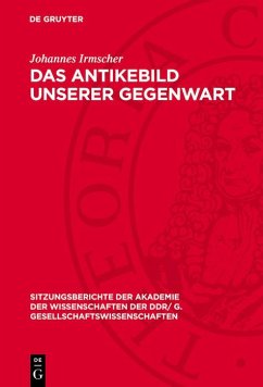Cover Das Antikebild unserer Gegenwart (eBook, PDF)