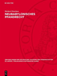 Cover Neubabylonisches Pfandrecht (eBook, PDF)