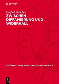 Cover Zwischen Diffamierung und Widerhall (eBook, PDF)