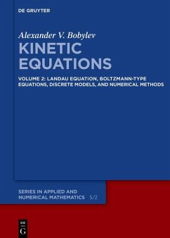Landau Equation, Boltzmann-type Equations, Discrete Models, and Numerical Methods (eBook, ePUB) - Bobylev, Alexander V.