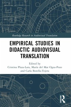 Empirical Studies in Didactic Audiovisual Translation (eBook, ePUB)