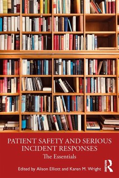 Cover Patient Safety and Serious Incident Responses (eBook, ePUB)