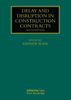 Cover Delay and Disruption in Construction Contracts (eBook, PDF)