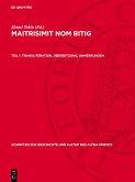 Transliteration, Übersetzung, Anmerkungen (eBook, PDF)