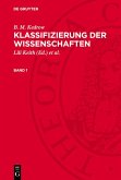 B. M. Kedrow: Klassifizierung der Wissenschaften. Band 1 (eBook, PDF)