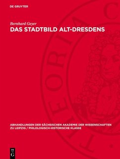 Cover Das Stadtbild Alt-Dresdens (eBook, PDF)