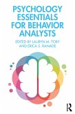 Psychology Essentials for Behavior Analysts (eBook, PDF)