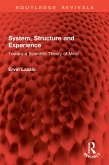 System, Structure and Experience (eBook, ePUB)