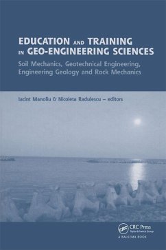 Education and Training in Geo-Engineering Sciences (eBook, ePUB)