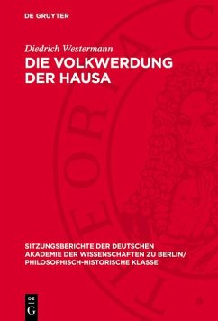 Cover Die Volkwerdung der Hausa (eBook, PDF)