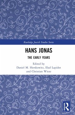 Cover Hans Jonas (eBook, PDF)