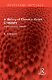 A History of Classical Greek Literature (eBook, PDF)