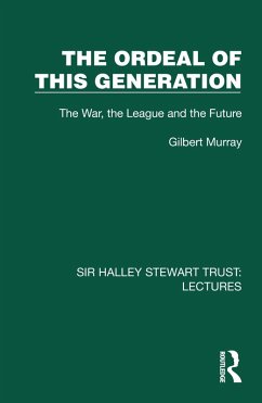 Cover The Ordeal of this Generation (eBook, PDF)