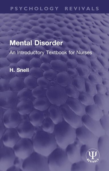 Mental Disorder (eBook, ePUB)