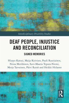 Cover Deaf People, Injustice and Reconciliation (eBook, PDF)