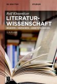 Literaturwissenschaft (eBook, ePUB)