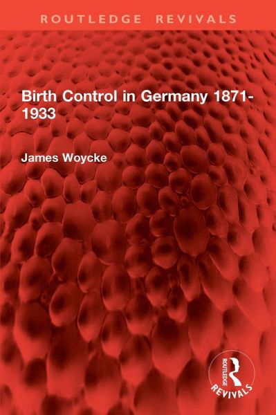 Birth Control in Germany 1871-1933 (eBook, ePUB)