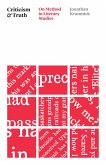 Criticism and Truth (eBook, ePUB)