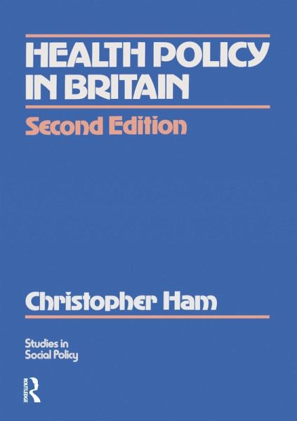 Health Policy in Britain (eBook, PDF)