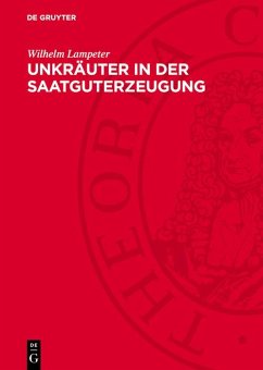Cover Unkräuter in der Saatguterzeugung (eBook, PDF)