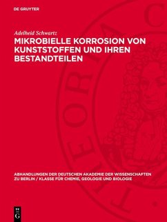 Cover Mikrobielle Korrosion von Kunststoffen und ihren Bestandteilen (eBook, PDF)