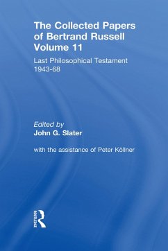 Cover The Collected Papers of Bertrand Russell, Volume 11 (eBook, ePUB)