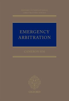 Cover Emergency Arbitration (eBook, PDF)