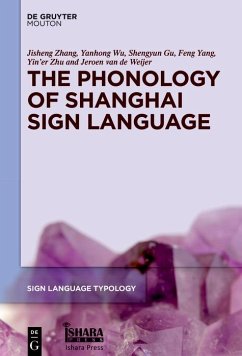 Cover The Phonology of Shanghai Sign Language (eBook, ePUB)