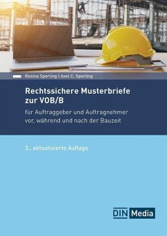 Cover Rechtssichere Musterbriefe zur VOB/B (eBook, PDF)