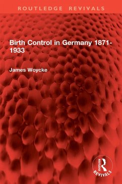 Cover Birth Control in Germany 1871-1933 (eBook, PDF)
