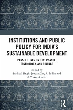 Cover Institutions and Public Policy for India's Sustainable Development (eBook, PDF)