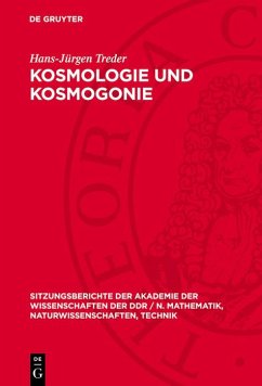 Cover Kosmologie und Kosmogonie (eBook, PDF)