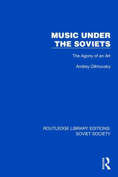 Cover Music Under the Soviets (eBook, PDF)