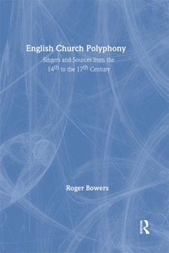 Cover English Church Polyphony (eBook, PDF)