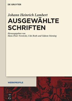 Cover Ausgewählte Schriften (eBook, ePUB)