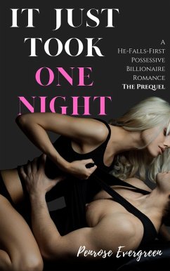 Cover It Just Took One Night (A He-Falls-First, Possessive Billionaire Romance - The Prequel) (eBook, ePUB)