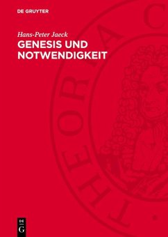 Cover Genesis und Notwendigkeit (eBook, PDF)