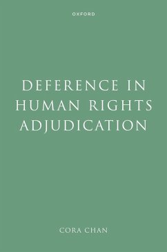 Cover Deference in Human Rights Adjudication (eBook, ePUB)