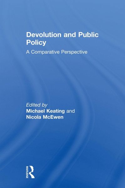 Devolution and Public Policy (eBook, PDF) Devolution and Public Policy (eBook, PDF)