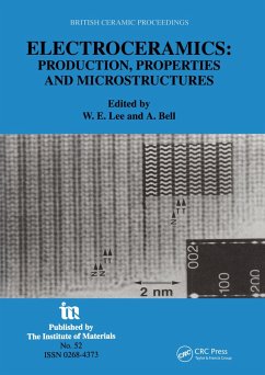 Cover Electroceramics - Production, properties and microstructures (eBook, ePUB)