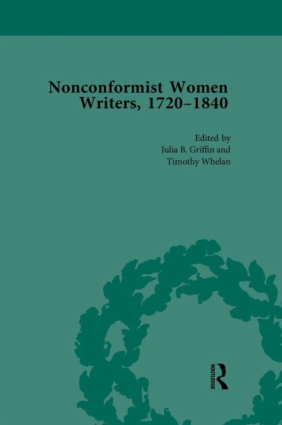 Nonconformist Women Writers, 1720-1840, Part I Vol 2 (eBook, PDF)