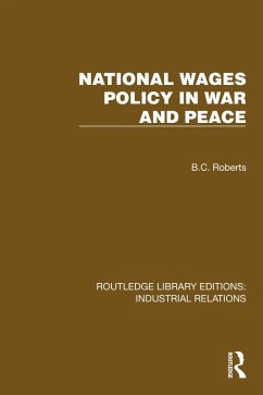 Cover National Wages Policy in War and Peace (eBook, ePUB)