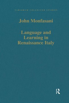 Cover Language and Learning in Renaissance Italy (eBook, ePUB)
