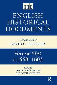 Cover English Historical Documents 1558-1603 (eBook, PDF)