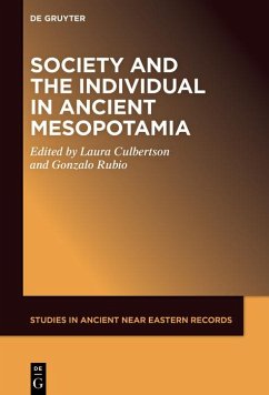 Society and the Individual in Ancient Mesopotamia (eBook, ePUB)