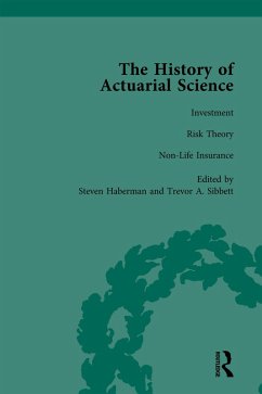 Cover The History of Actuarial Science Vol VII (eBook, PDF)