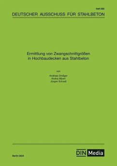 Cover Ermittlung von Zwangschnittgrößen in Hochbaudecken aus Stahlbeton (eBook, PDF)