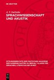Sprachwissenschaft und Akustik (eBook, PDF)